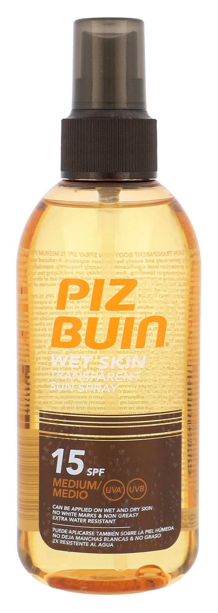 Piz Buin Wet Skin Transparent Sun Spray SPF15