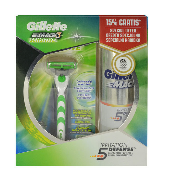 Gillette Blue3 Sensitive Kit