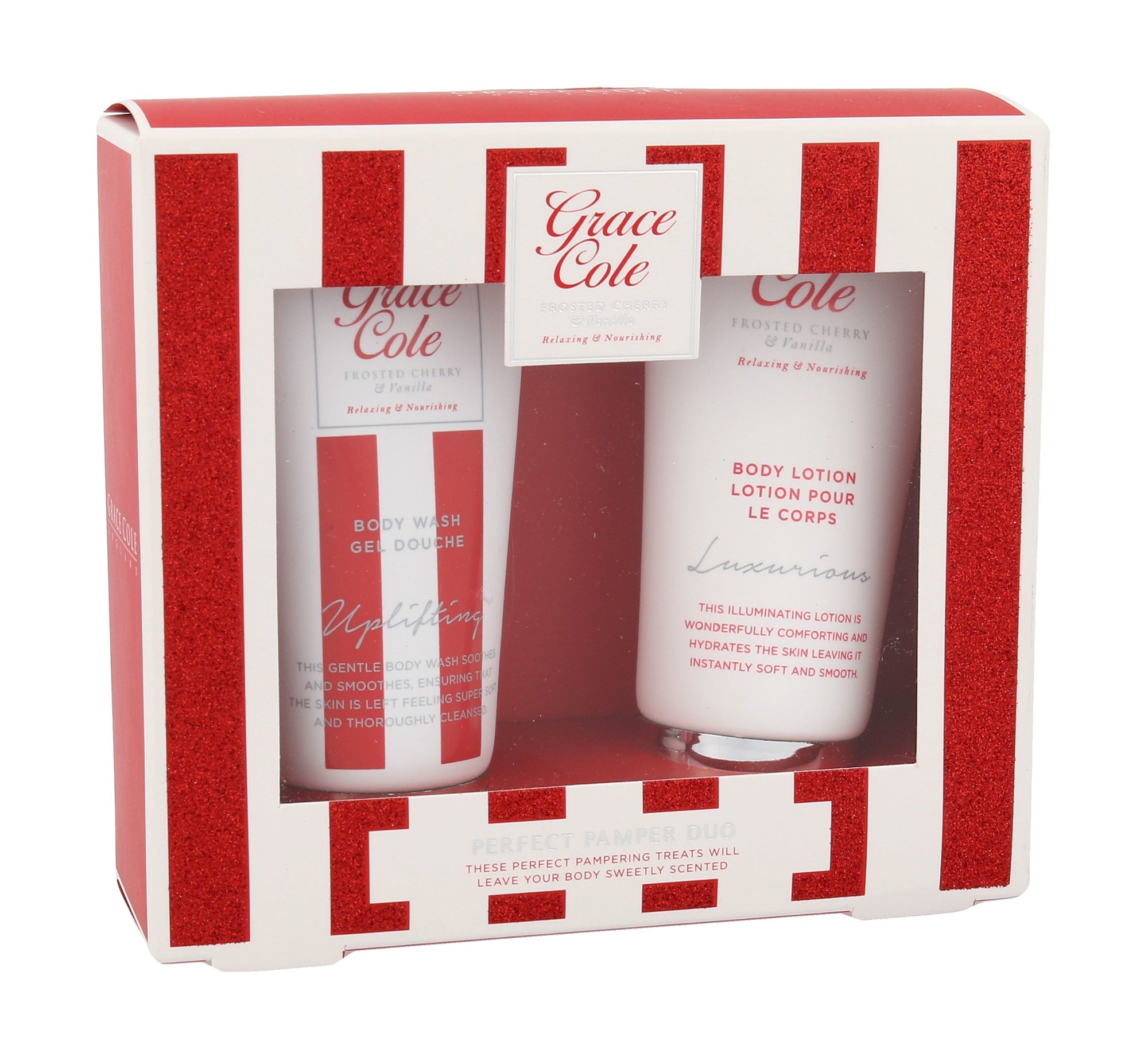 Grace Cole Frosted Cherry & Vanilla Perfect Pamper Duo Kit
