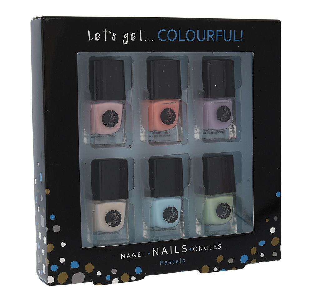 2K Let´s Get Colourful! Pastels Nail Polish