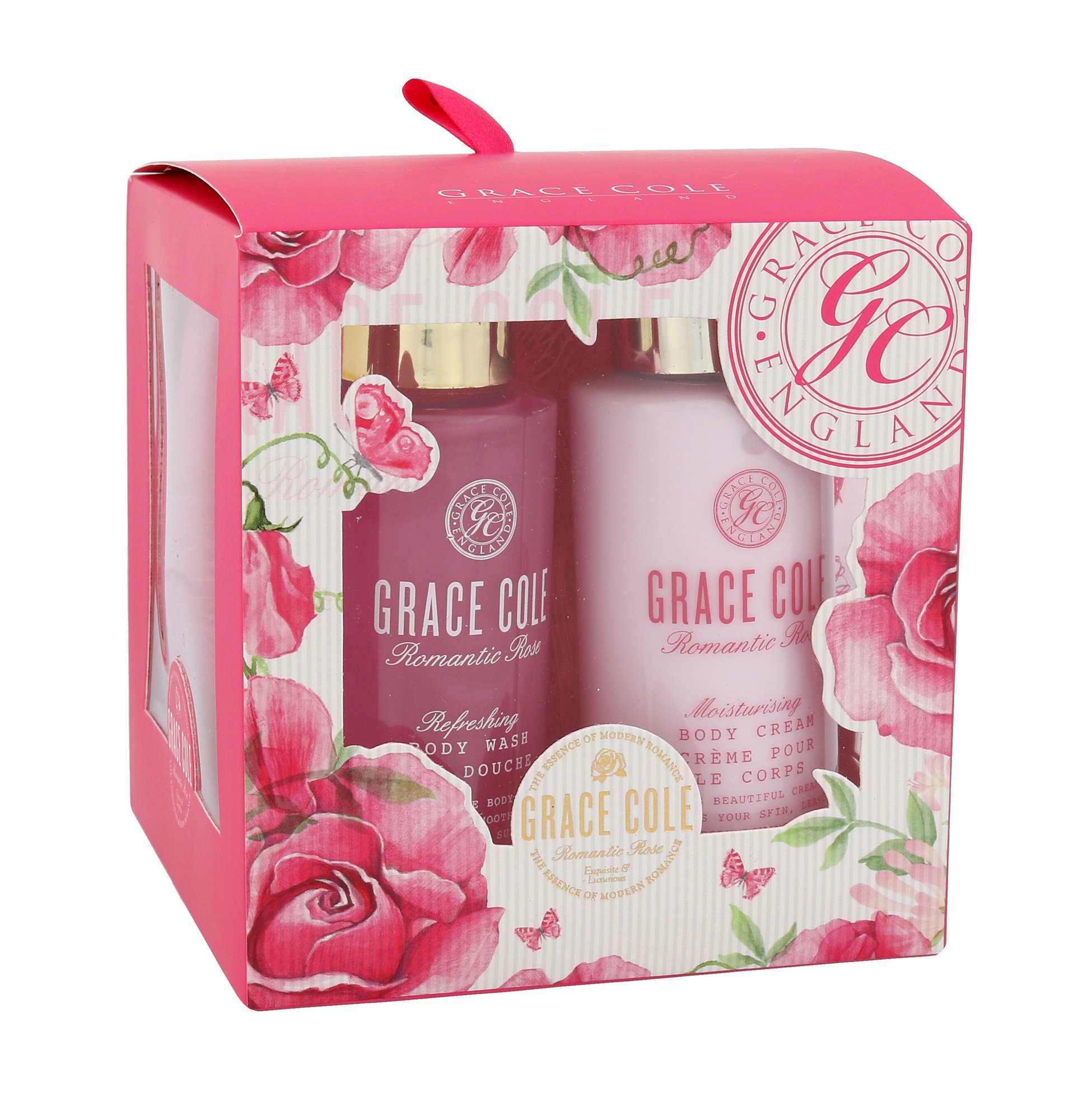 Grace Cole Romantic Rose Bath Kit
