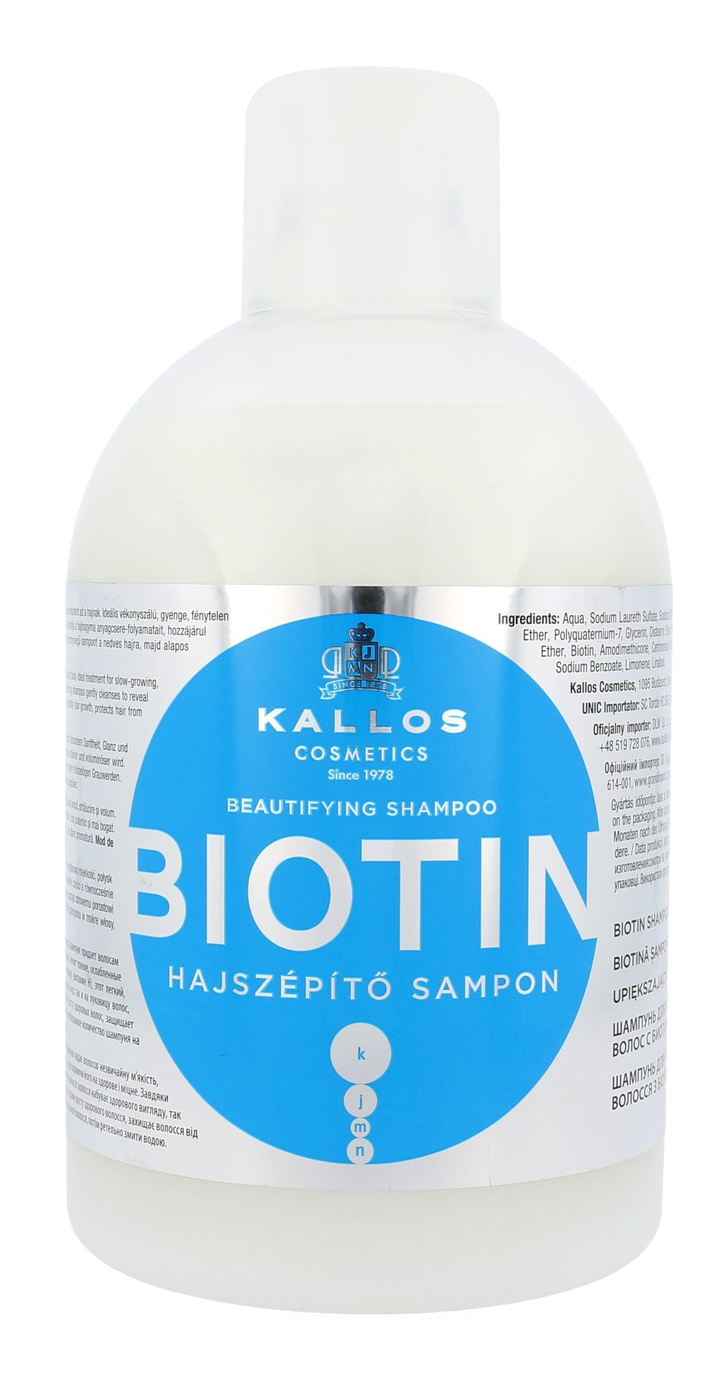 Kallos Biotin Shampoo