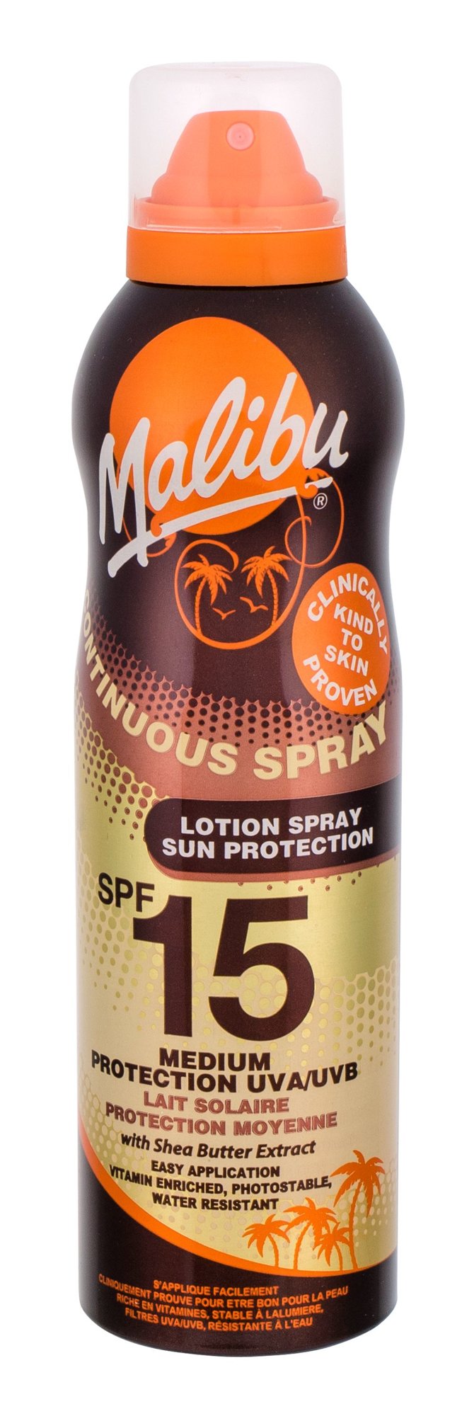 Malibu Continuous Spray Lotion Spray SPF15