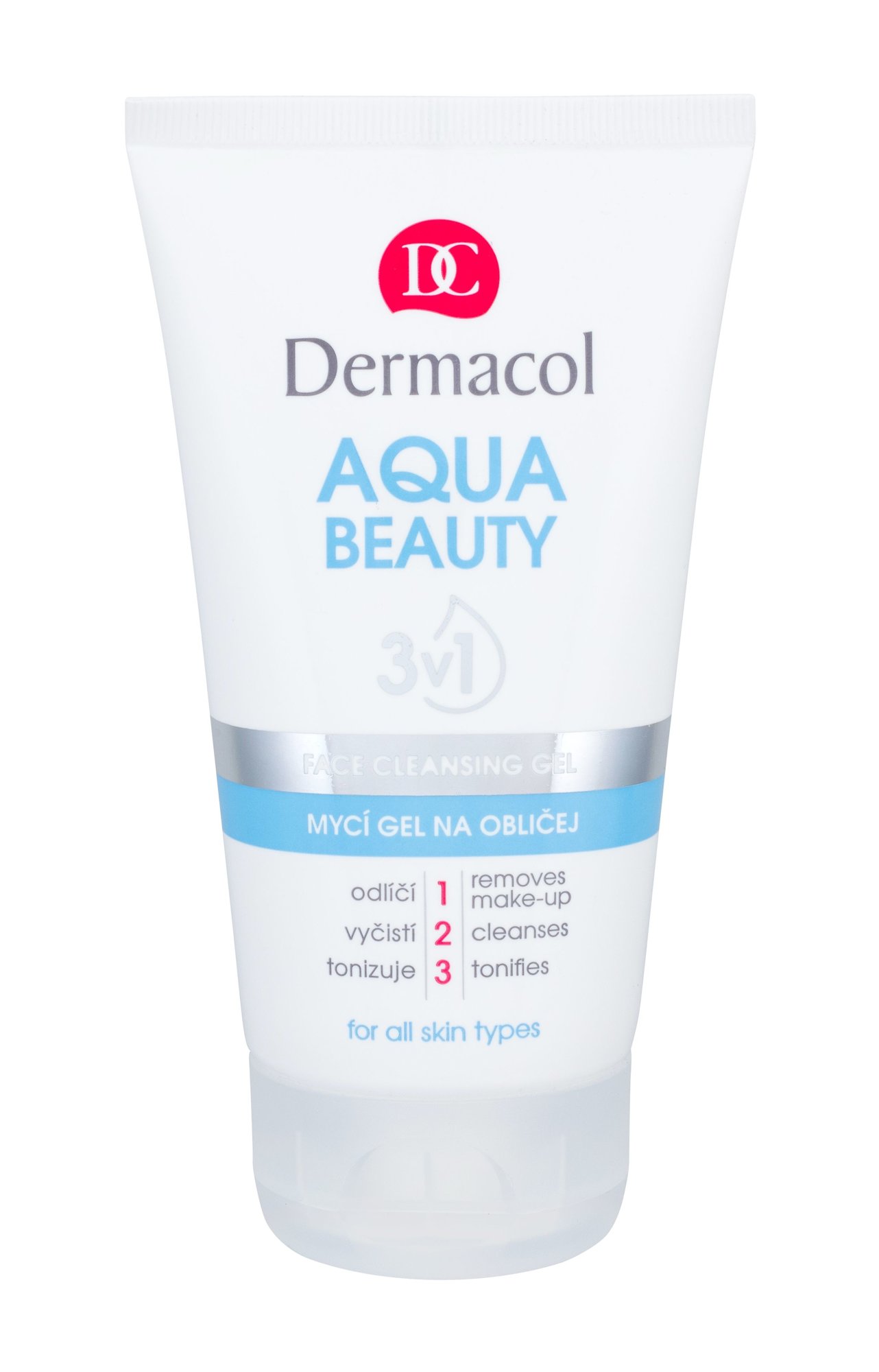 Dermacol Aqua Beauty 3in1 Face Cleansing Gel