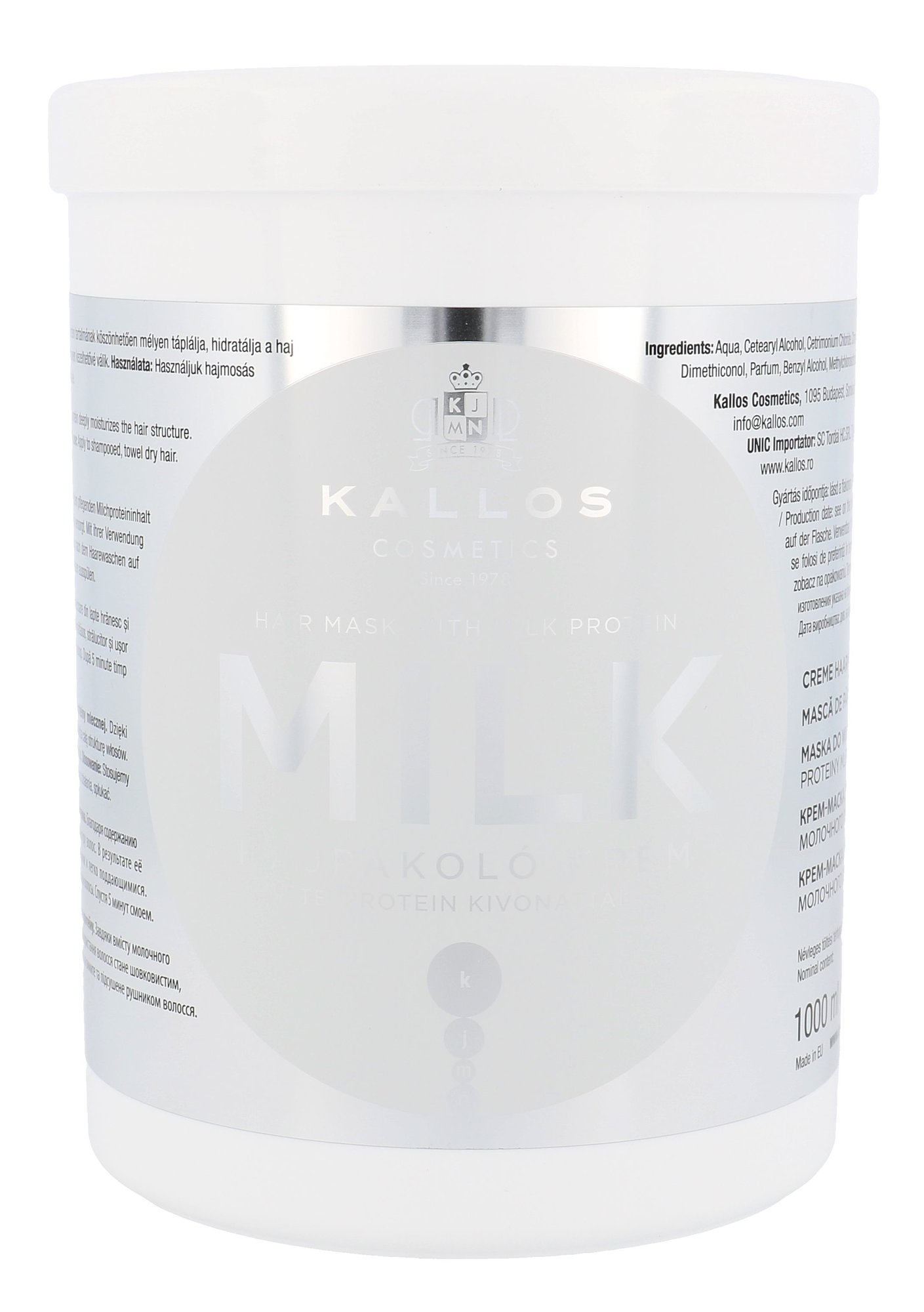 Kallos Milk Hair Mask
