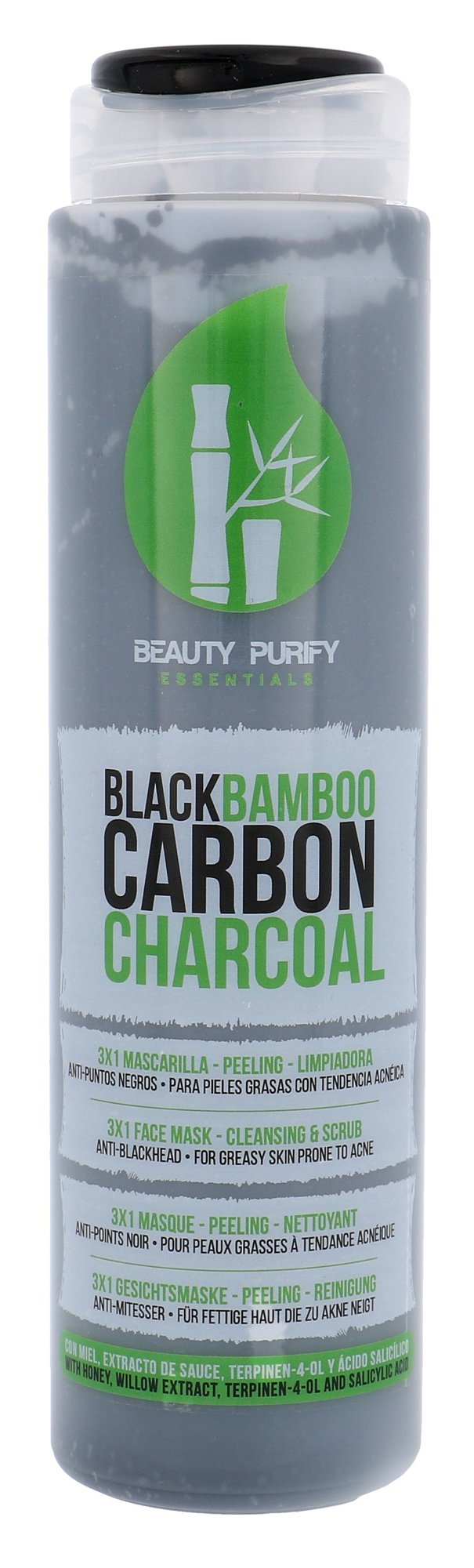Diet Esthetic Black Bamboo Carbon Charcoal Face Mask 3in1