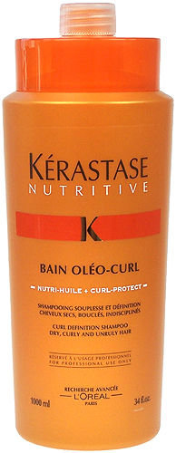 Kerastase Nutritive Bain Oleo Curl Shampoo Dry Curly Unruly