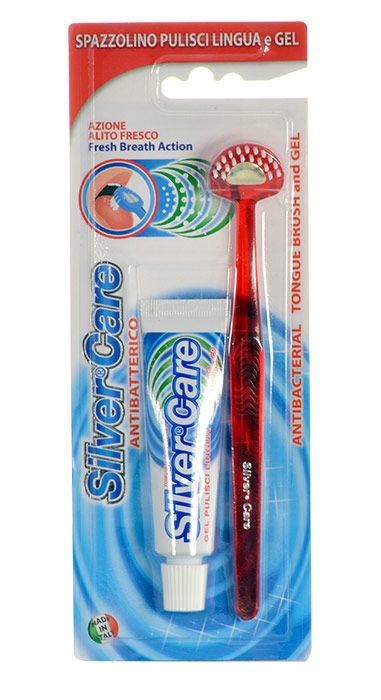 SilverCare Tongue Brush & Gel