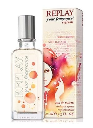 Replay your fragrance! Refresh