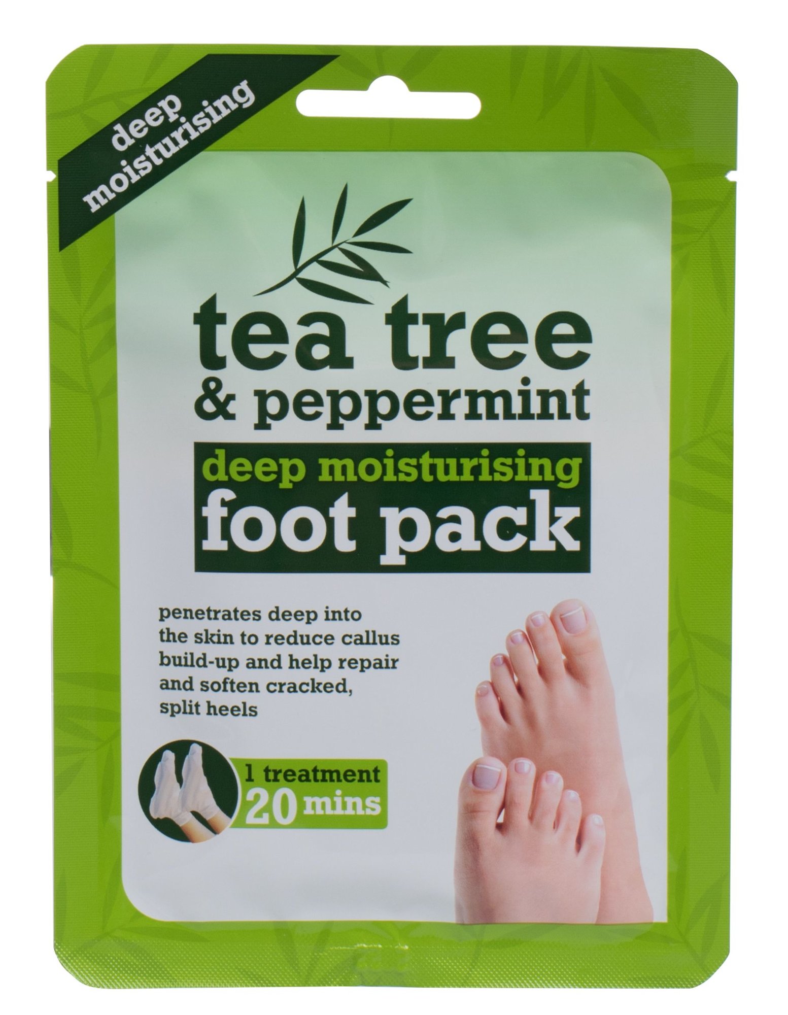 Xpel Tea Tree & Peppermint Deep Moisturising Foot Pack