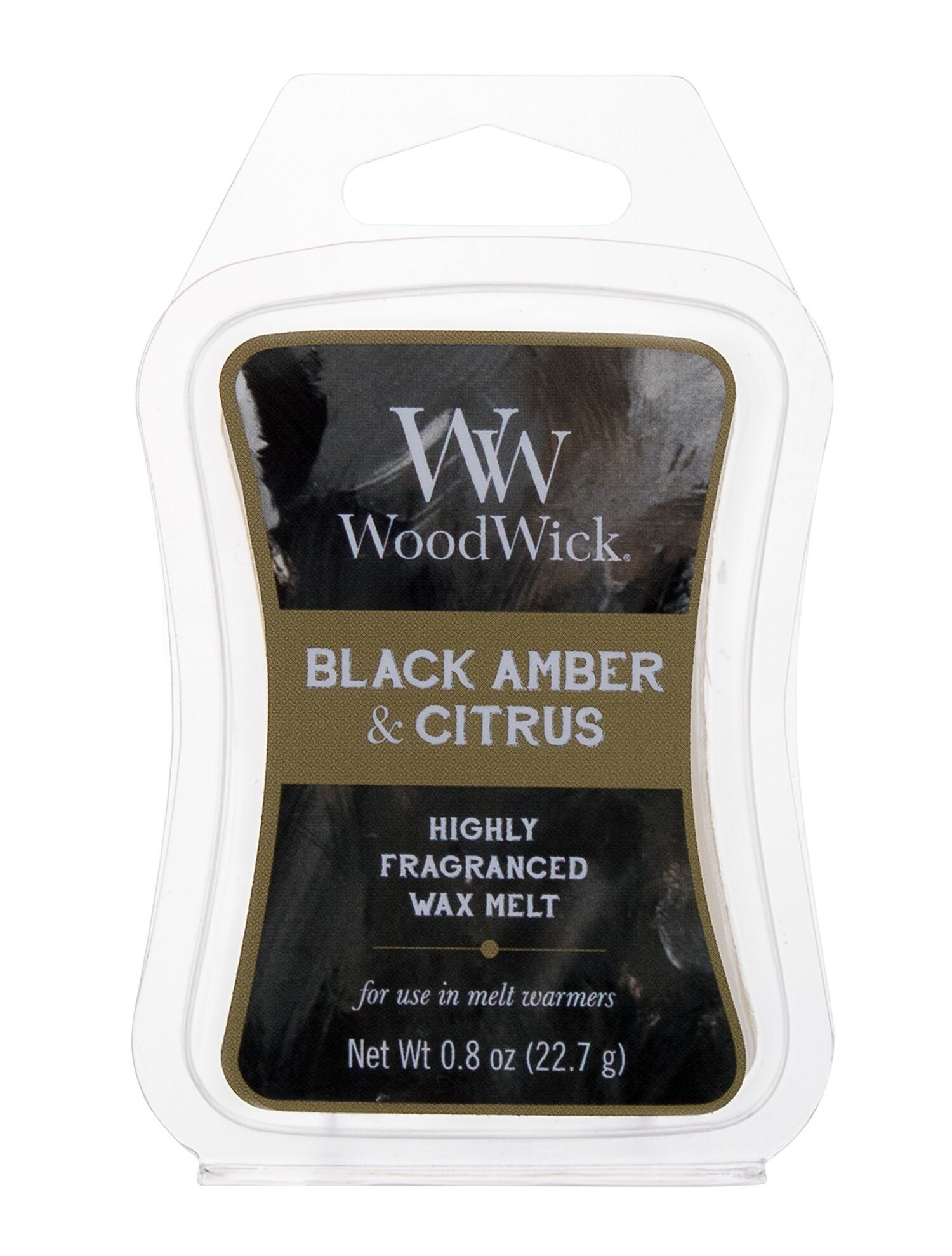 WoodWick Black Amber & Citrus